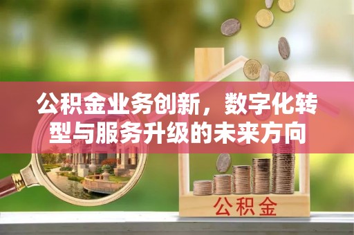 西乡公积金业务创新，数字化转型与服务升级的未来方向