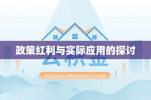 西乡政策红利与实际应用的探讨
