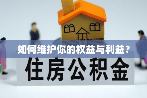西乡如何维护你的权益与利益？