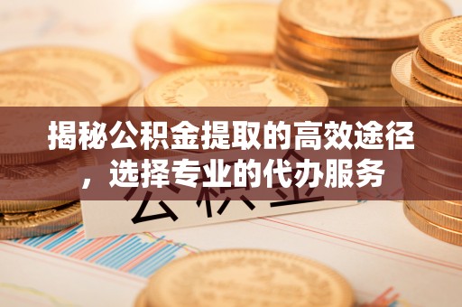 西乡揭秘公积金提取的高效途径，选择专业的代办服务