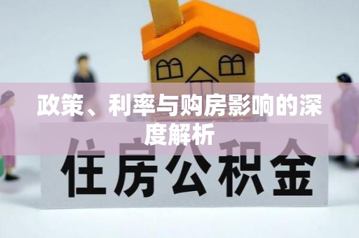 西乡政策、利率与购房影响的深度解析