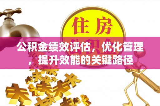 西乡公积金绩效评估，优化管理，提升效能的关键路径