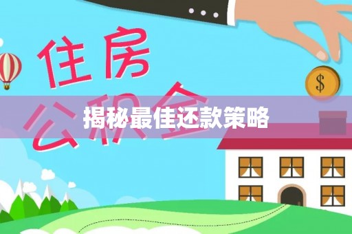 西乡揭秘最佳还款策略