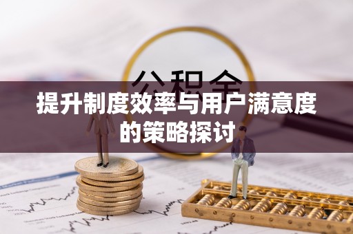 西乡提升制度效率与用户满意度的策略探讨